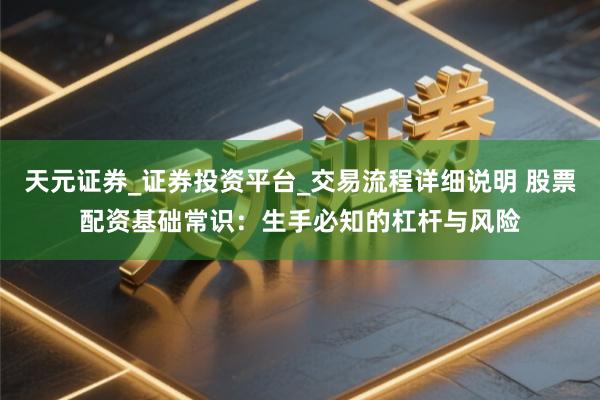 天元证券_证券投资平台_交易流程详细说明 股票配资基础常识：生手必知的杠杆与风险